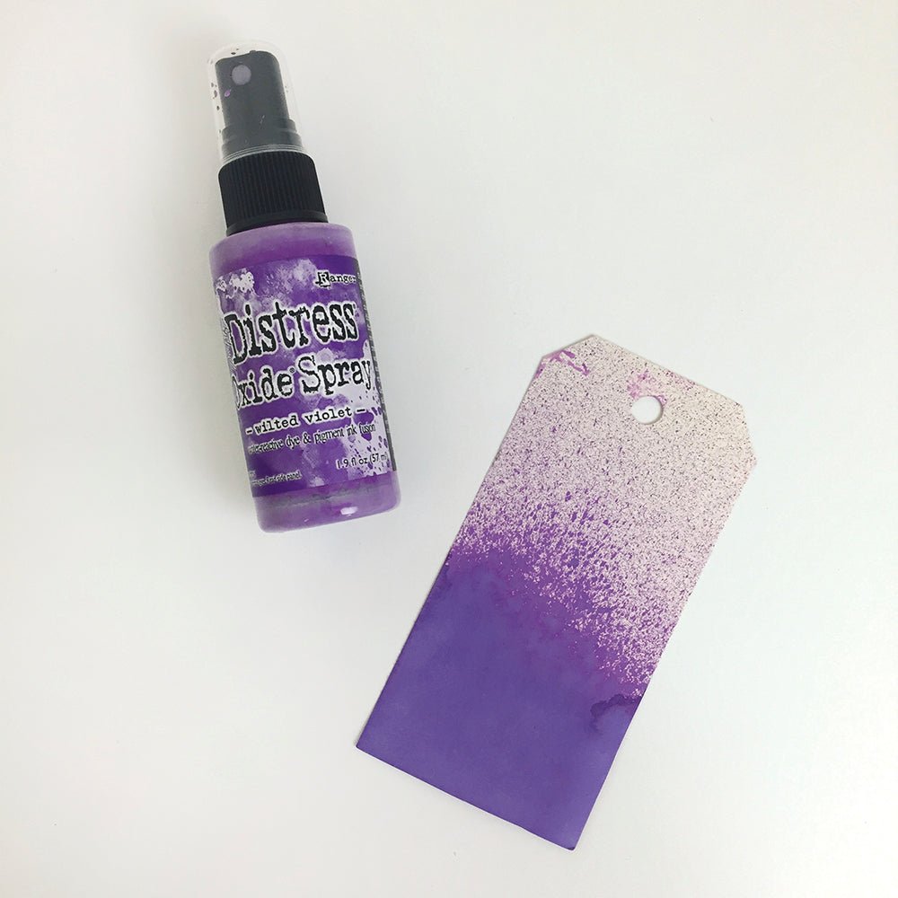 Tim Holtz Distress Oxide Spray Wilted Violet Ranger tso64831 Color Swatch