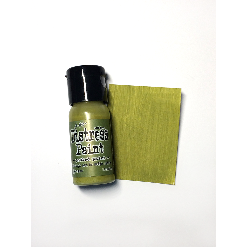 Tim Holtz Flip Top Distress Paint Peeled Paint Ranger TDF53156 Color Swatch