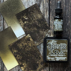 Tim Holtz Distress Reinker Scorched Timber January 2024 Ranger txr83450 Color Swatch