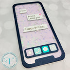 Trinity Stamps Smart Phone Sayings Clear Stamp Set tps-299 cell card