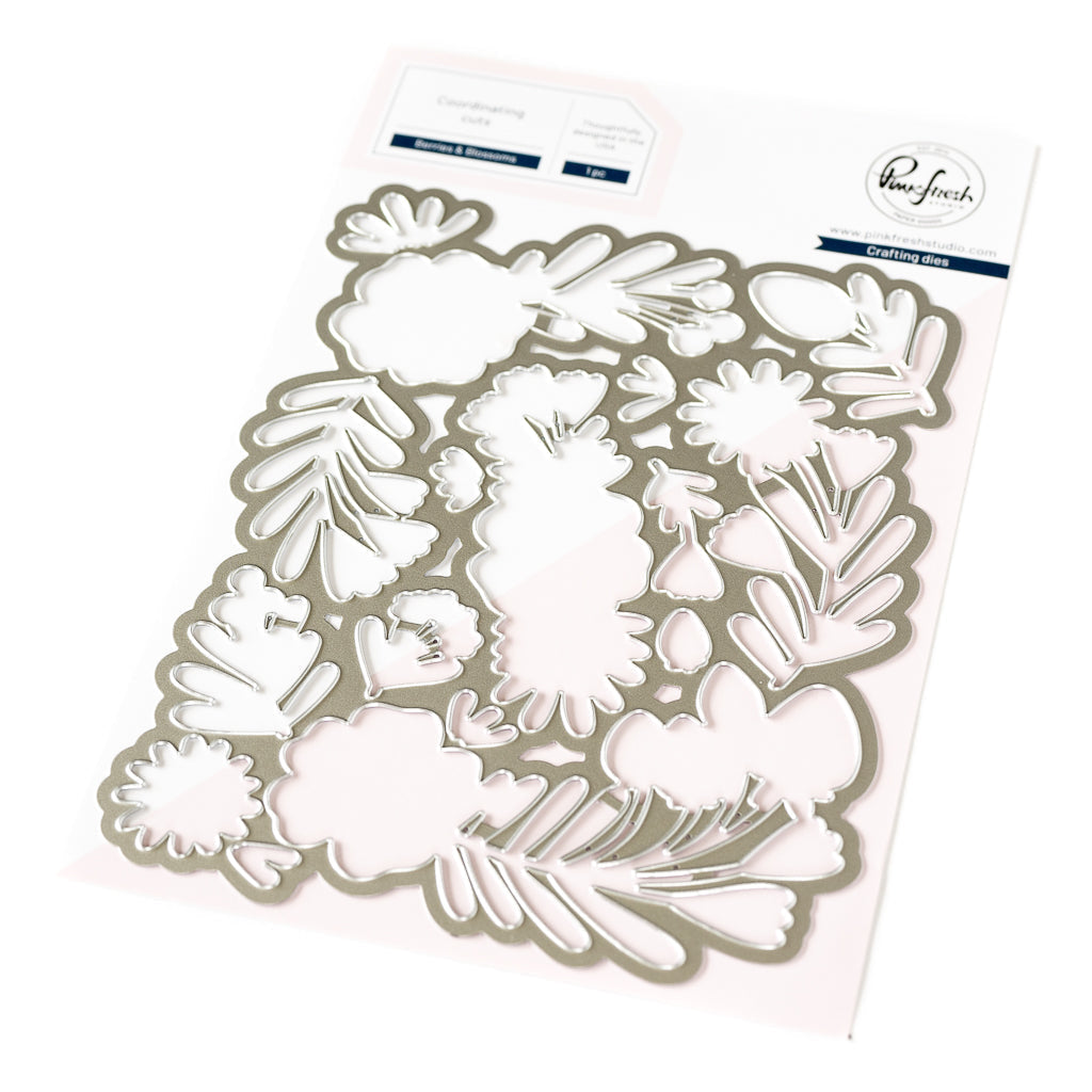 Pinkfresh Studio Berries And Blossoms Bundle Die