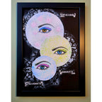 AALL & Create Snow Crystals 6x6 Stencil 221 eyes