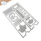 Elizabeth Craft Designs Off the Edge Pocket Dies 2367 line work