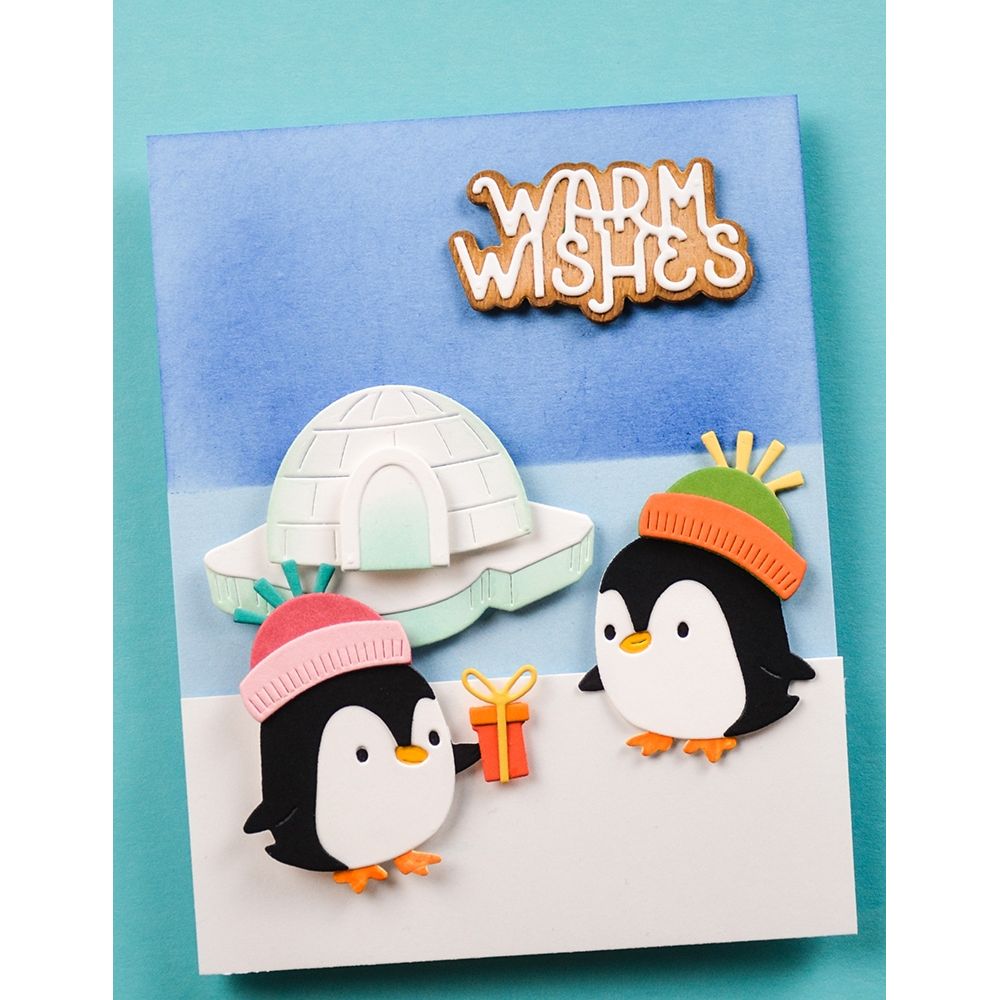 Poppy Stamps Penguin Die Bundle