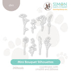 Simon Says Stamp Mini Bouquet Silhouettes Wafer Dies 269sssb