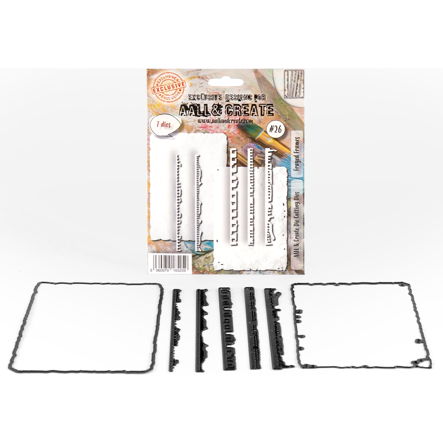 AALL & Create Frayed Frames Dies 26