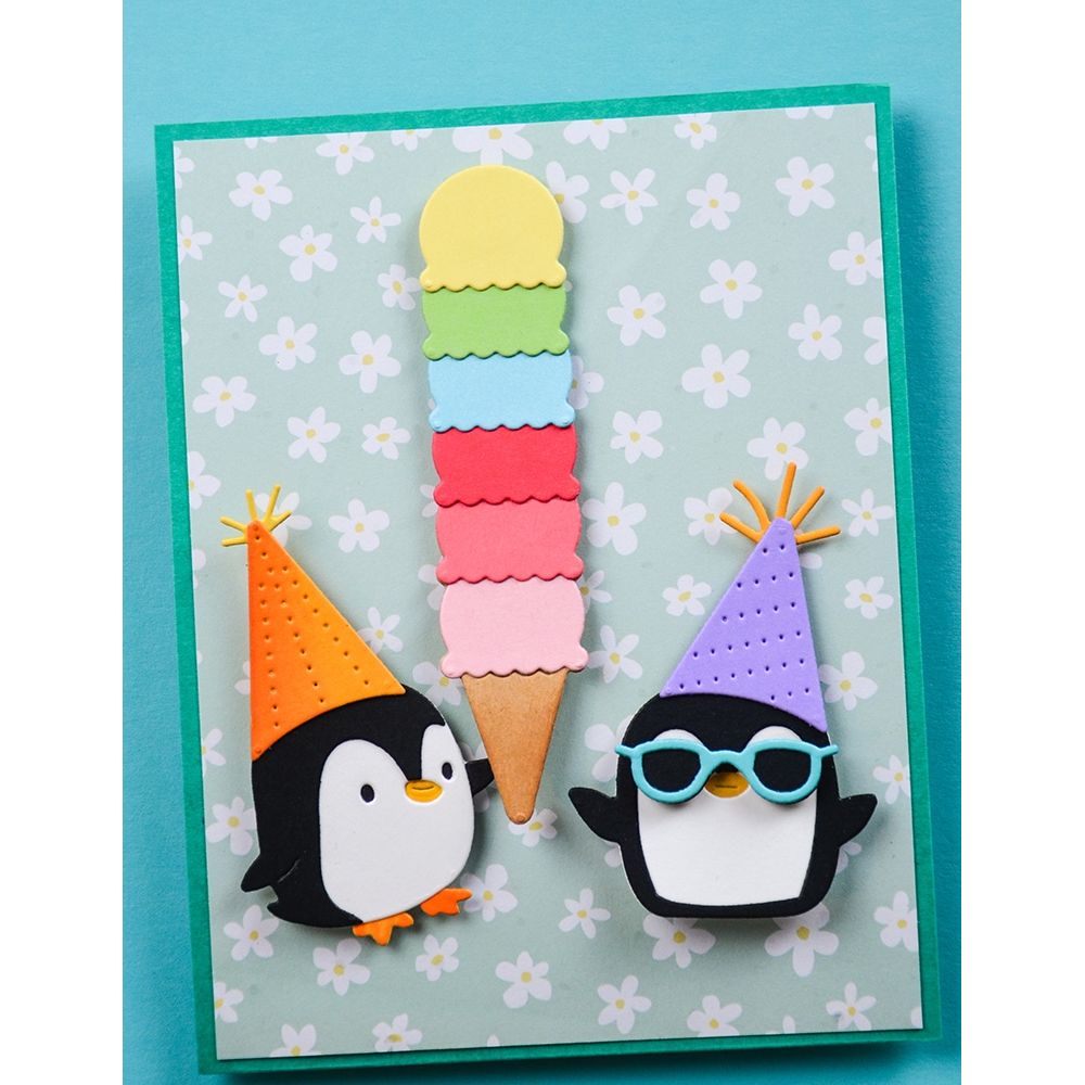 Poppy Stamps Penguin Die Bundle