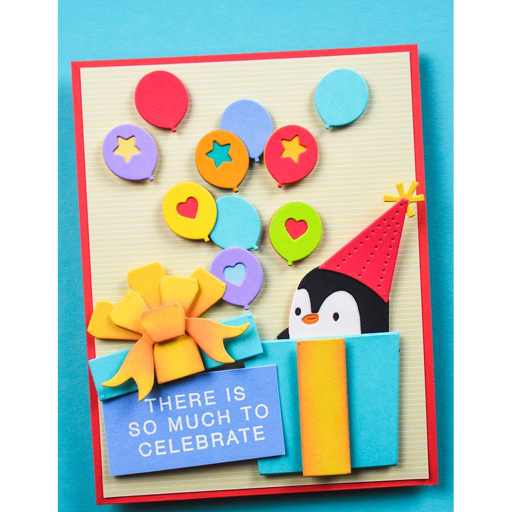 Poppy Stamps Penguin Die Bundle