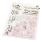 Pinkfresh Studio Twilight Tales Stamps Dies Stencils And Press Plates Bundle