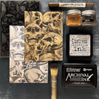 Tim Holtz Ranger Clear DISTRESS EMBOSSING INK PAD Ranger TIM21643 skull | color-code:ALT04