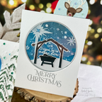 Simon Says Stamps And Dies Hark The Newborn King set692hn Christmas Card | color-code:ALT04