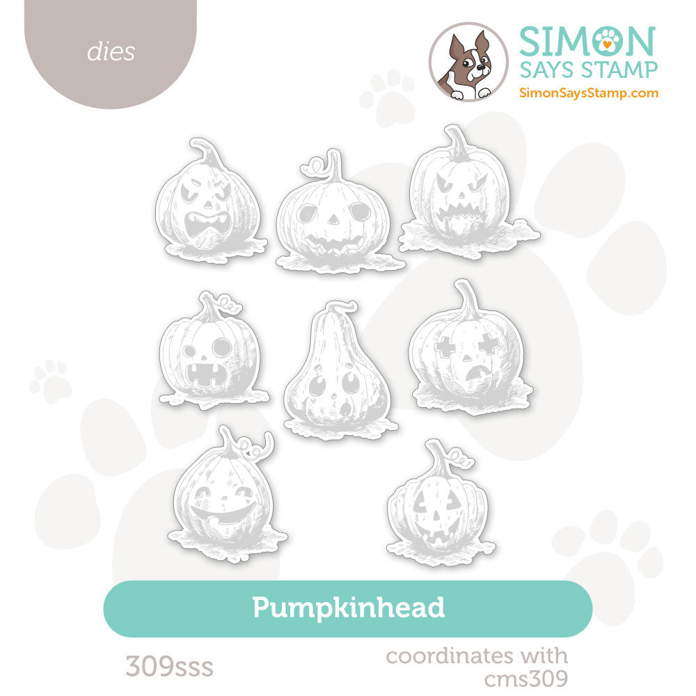 Simon Says Stamp Pumpkinhead Wafer Dies 309sss