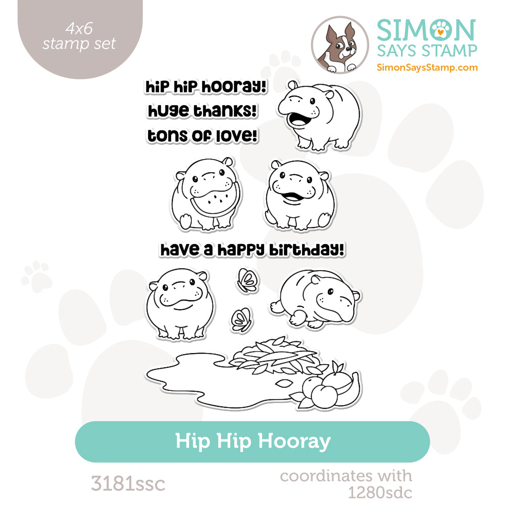 Simon Says Clear Stamps Hip Hip Hooray 3181ssc Favorite Things