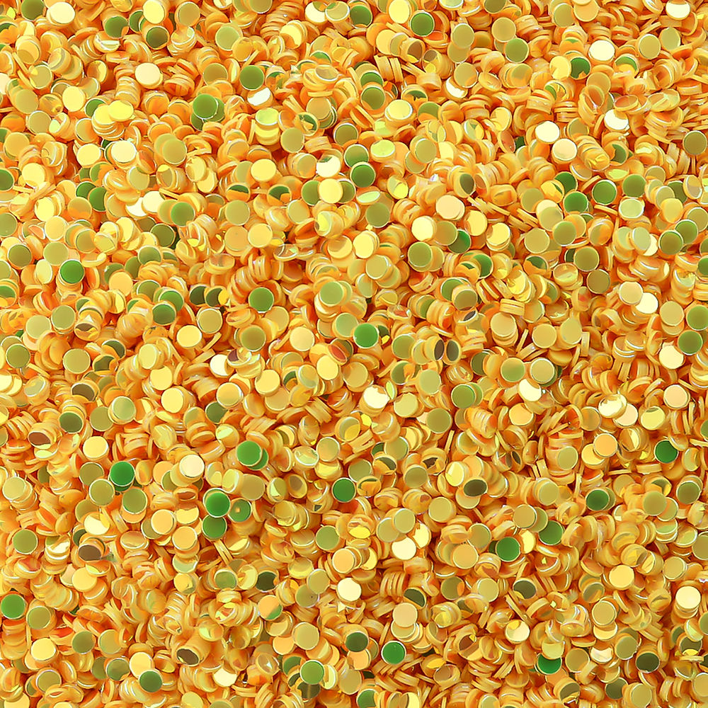 This Calls For Confetti Teeny Tiny Safety Yellow Sequin Confetti