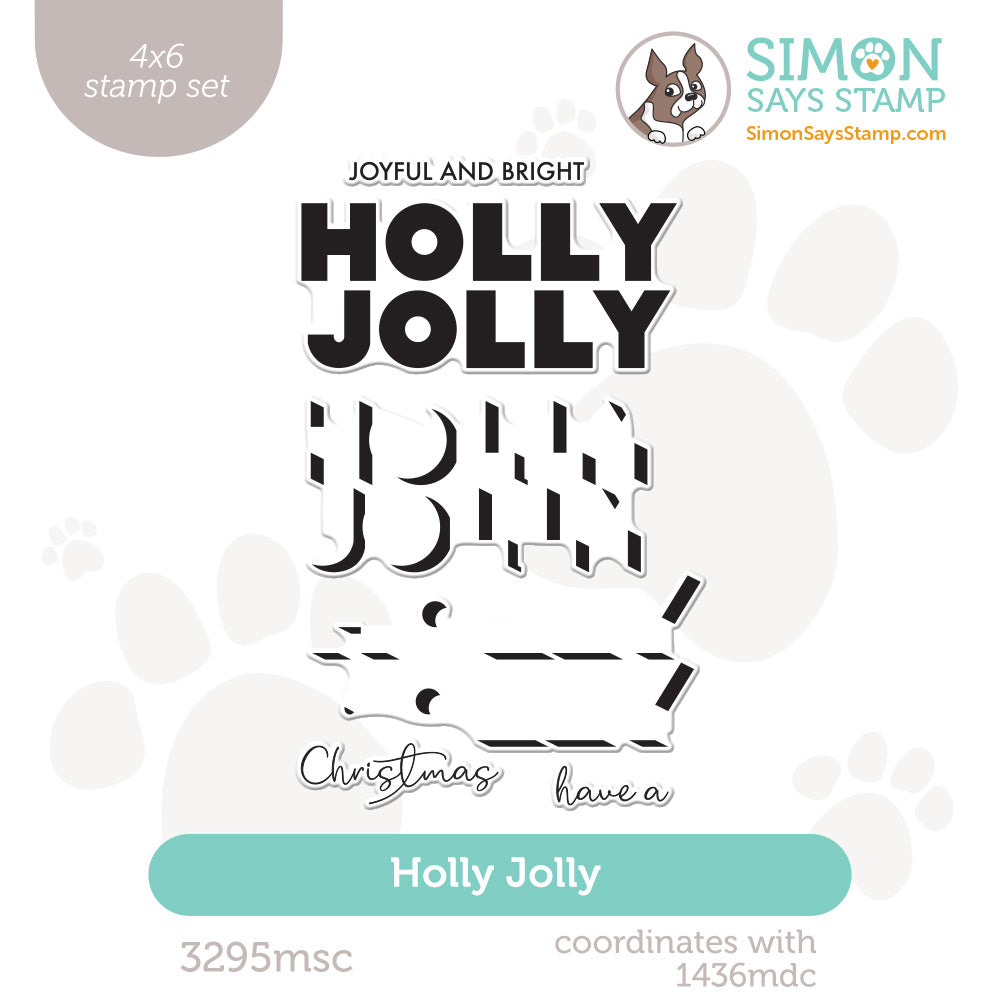 Simon Says Clear Stamps Holly Jolly 3295msc And Everything Nice