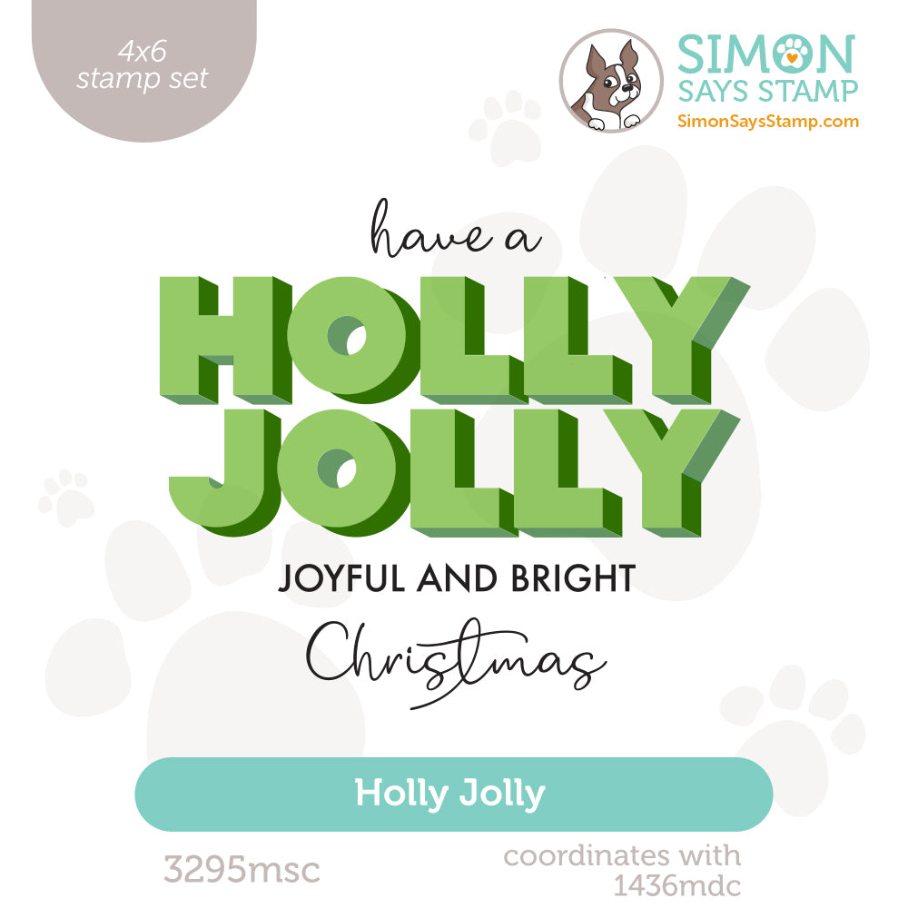 Simon Says Clear Stamps Holly Jolly 3295msc And Everything Nice