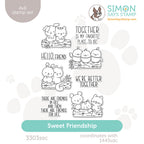 Simon Says Clear Stamps Sweet Friendship 3303ssc Heart to Heart