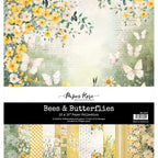 Paper Rose Bees and Butterflies 12x12 Paper 33537
