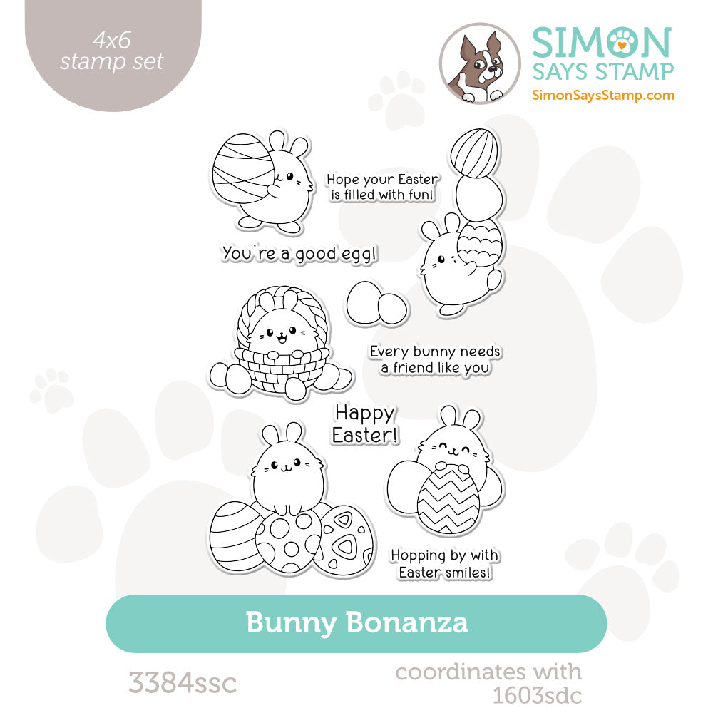 Simon Says Clear Stamps Bunny Bonanza 3384ssc Beautiful Moments