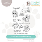 Simon Says Clear Stamps Look Hoo's Graduating 3424ssc