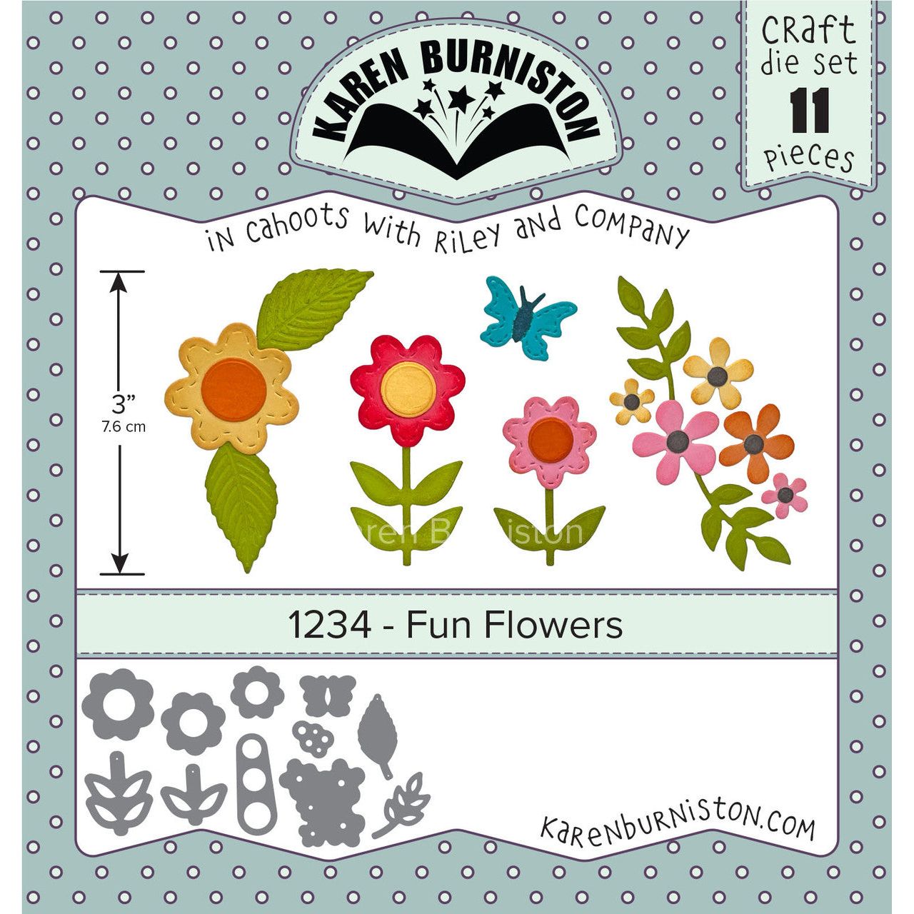 Karen Burniston Fun Flowers Dies 1234