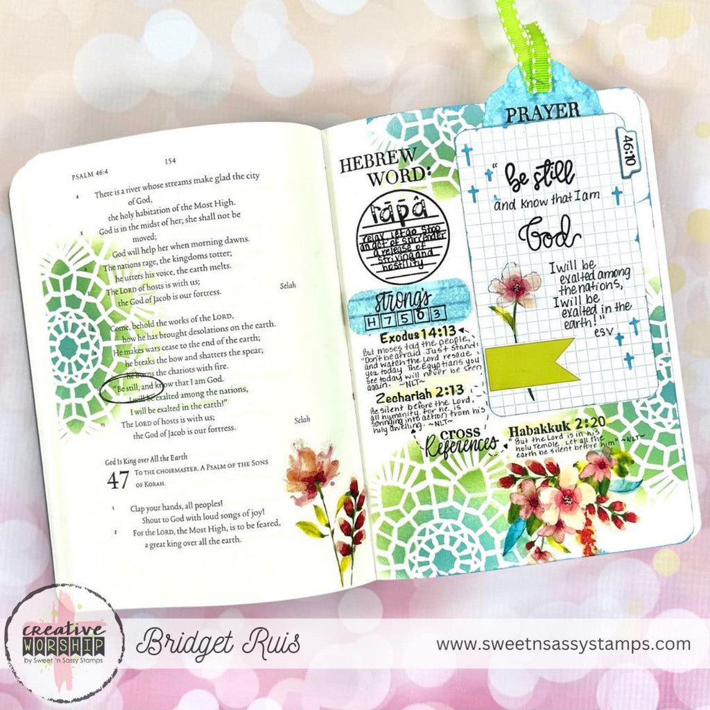 Sweet 'N Sassy Books Of The Bible Clear Stamps sns-23-052 prayer