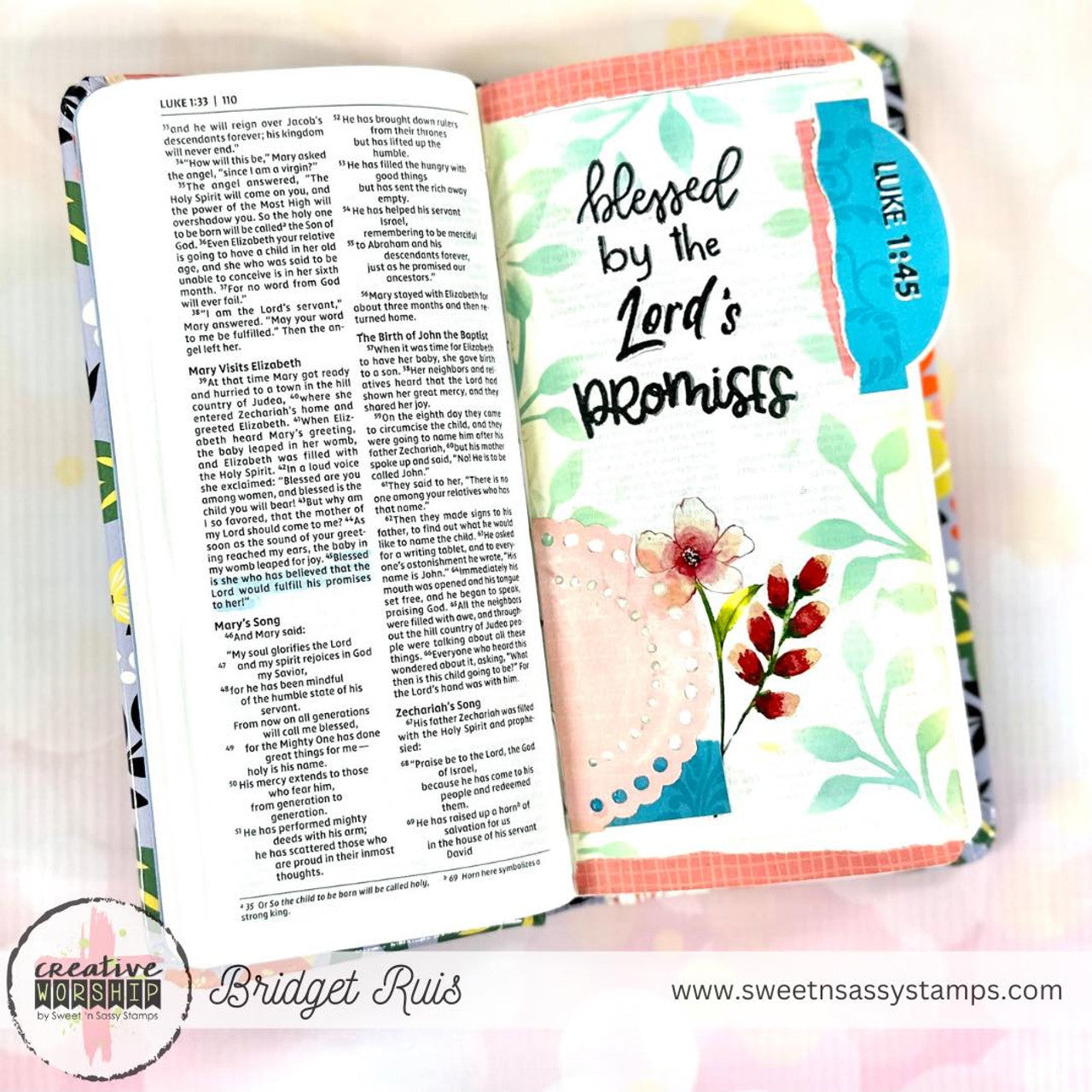 Sweet 'N Sassy Books Of The Bible Clear Stamps sns-23-052 luke
