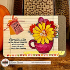 Sweet 'N Sassy Gratitude Matters Clear Stamps sns-23-055 cup