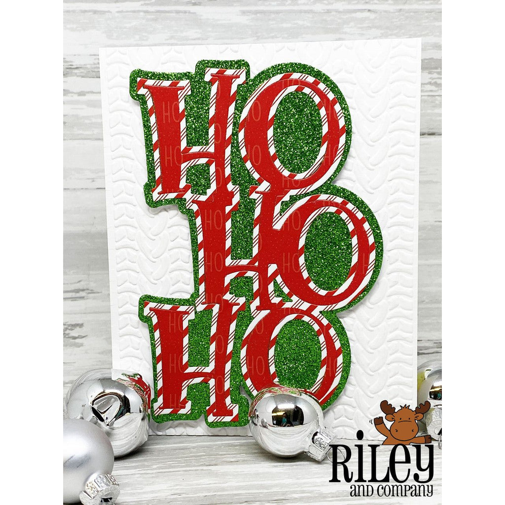 Riley And Company Funny Bones Just What I Wanted Cling Rubber Stamp rwd-1196 ho ho ho