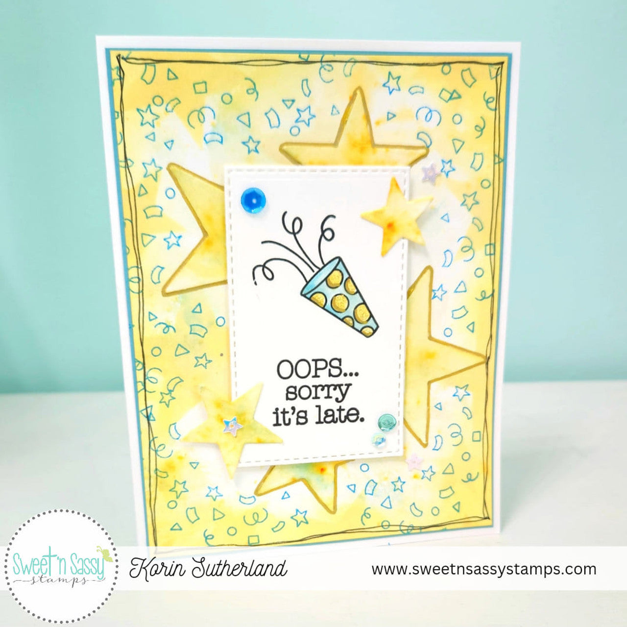 Sweet 'N Sassy Stitched Rectangles Dies snsd-0248 late
