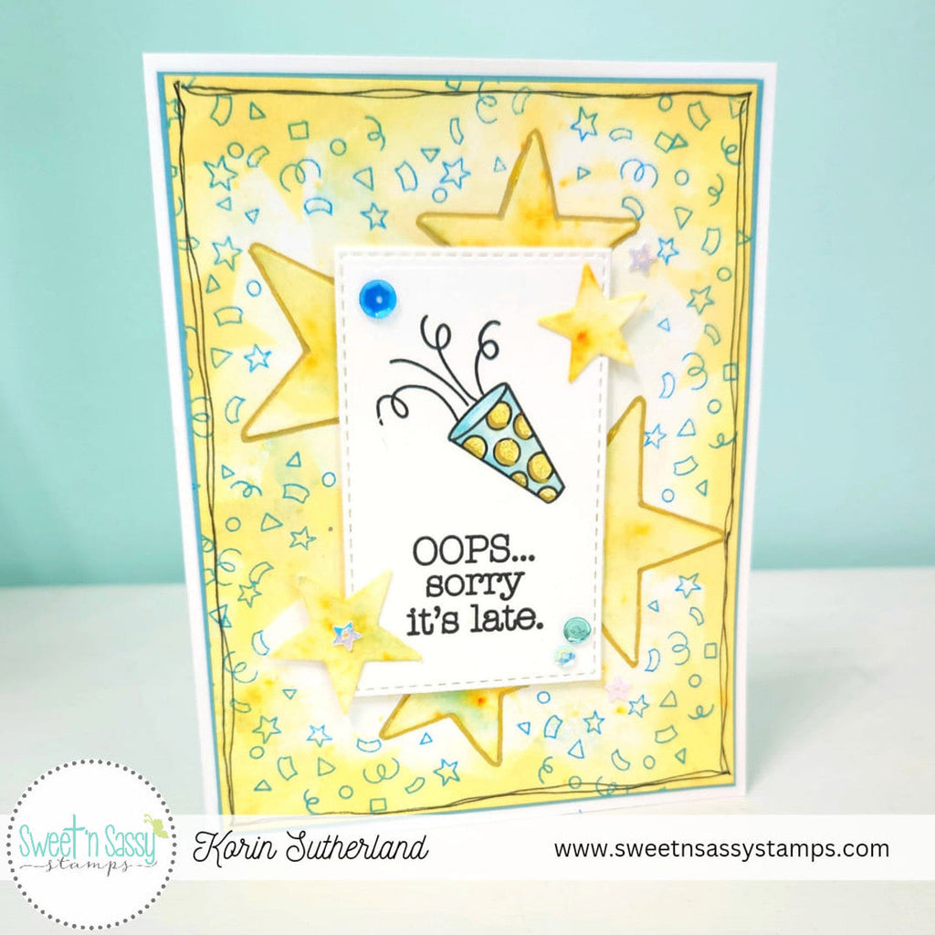 Sweet 'N Sassy Let's Celebrate Dies snsd-0238 star