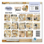 3Quarter Designs Paper Tales 8x8 Paper Pack and Diecuts Set 3q-pp8-papertales