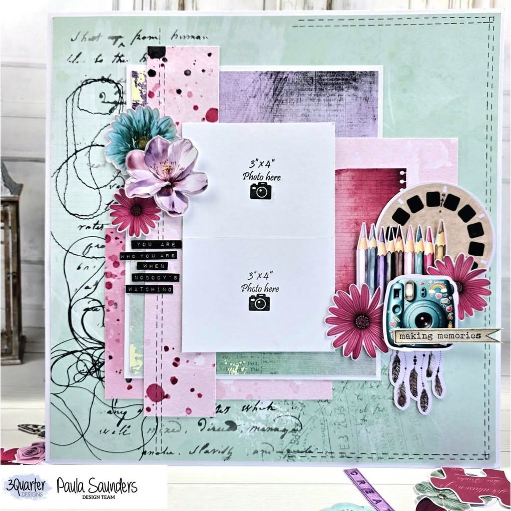 3Quarter Designs Teenage Dream 6x6 Paper Pack 3q-pp6-teenagedream photo
