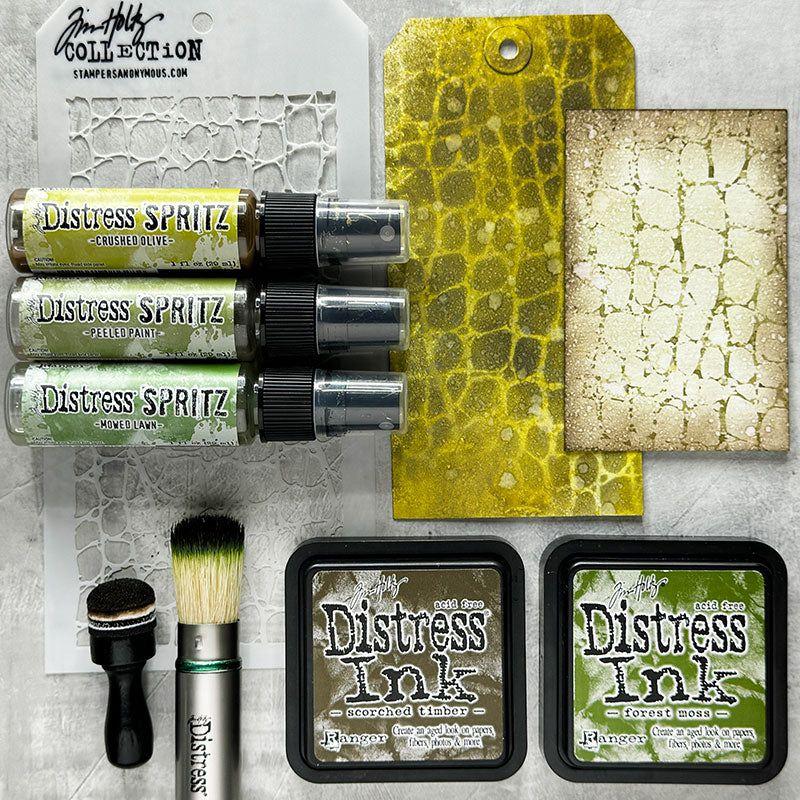 Tim Holtz Mowed Lawn Distress Spritz tdu86383 Halloween Projects | color-code:ALT02