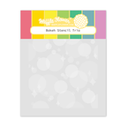 Waffle Flower Bokeh Stencil Trio 421283