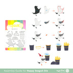 Waffle Flower Happy Seagull Dies 421707 guide