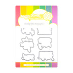 Waffle Flower Birthday Wishes Matching Dies 421722
