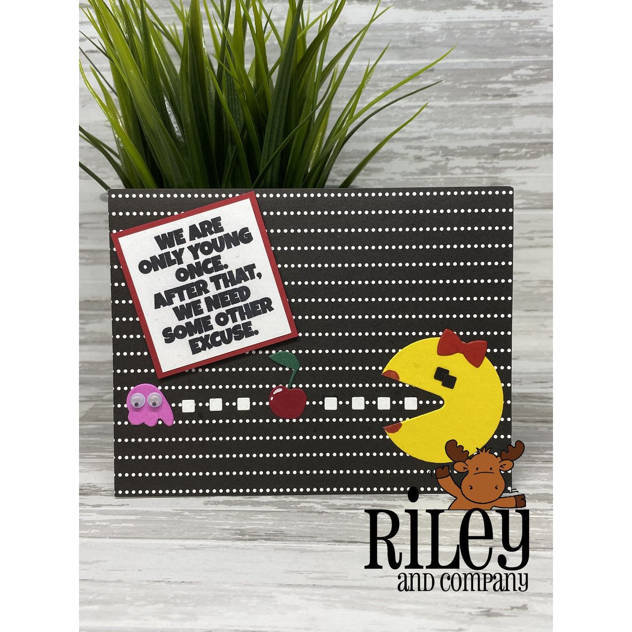 Riley And Company Funny Bones We Are Only Young Once Clear Stamp rwd-1280 video game