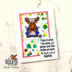 Riley And Company Funny Bones I See Old People Clear Stamp rwd-1282 lets crochet