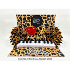 Karen Burniston Music Sentiments Clear Stamps cs002 piano