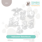 Simon Says Stamp Halloween Sketchbook Wafer Dies 469sss