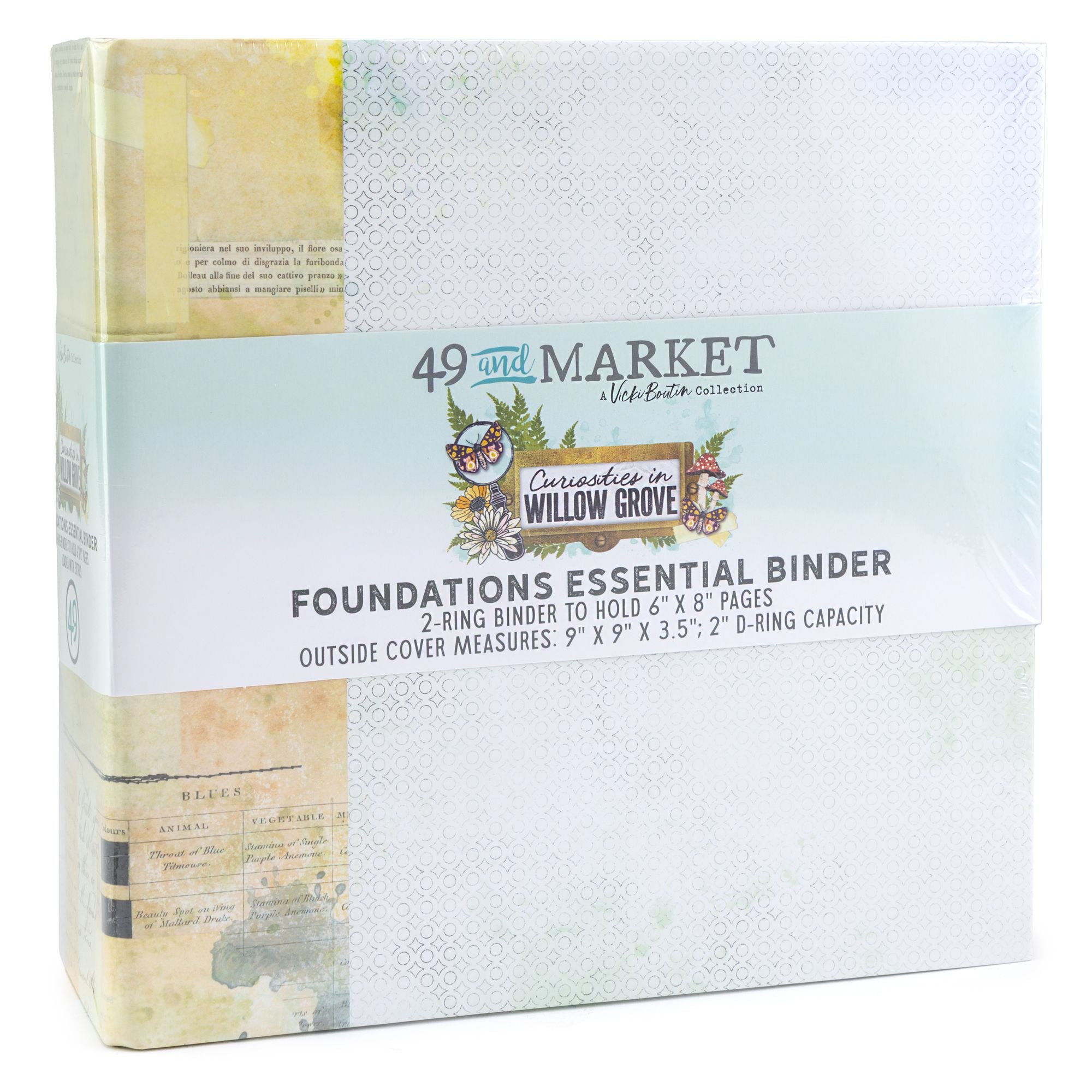 49 and Market Curiosities in Willow Grove Binder Album Kit vbwg-33724