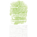 49 and Market Irresistible Artful Words Rub-on Transfers vbi-34271 image 1