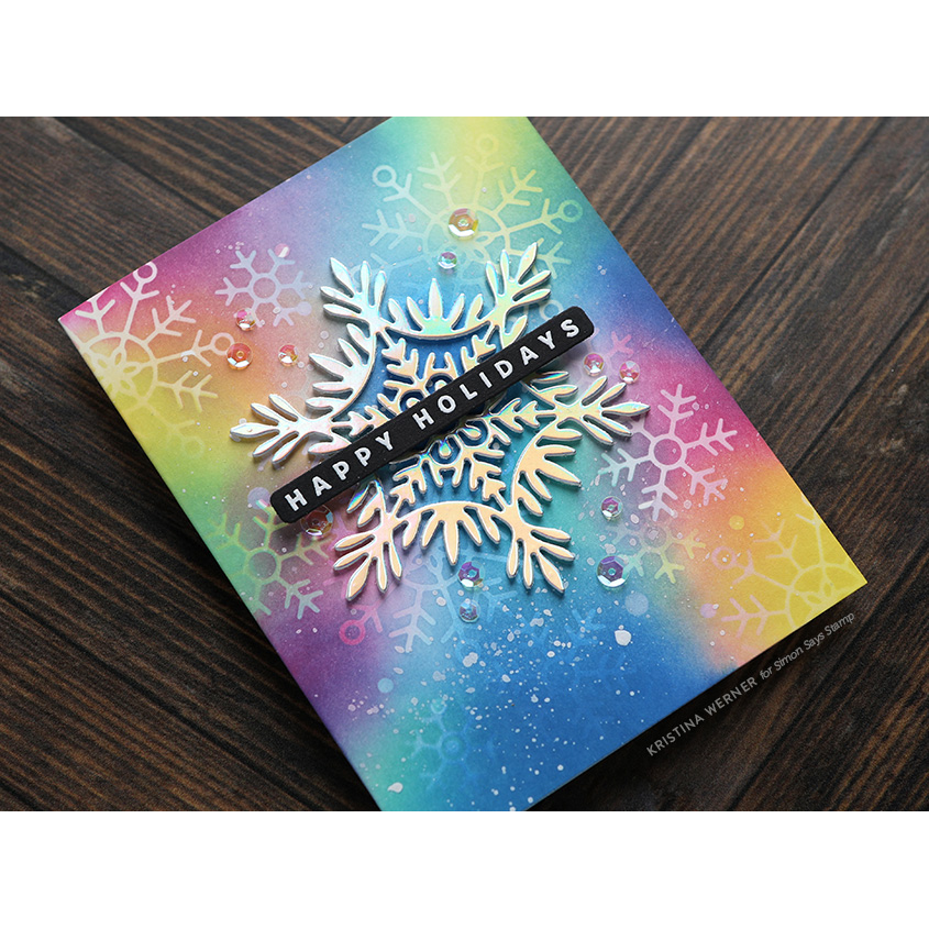Simon Says Stamp Willow Snowflake Wafer Dies sssd112907 Season Of Wonder Christmas Card | color-code:ALT07