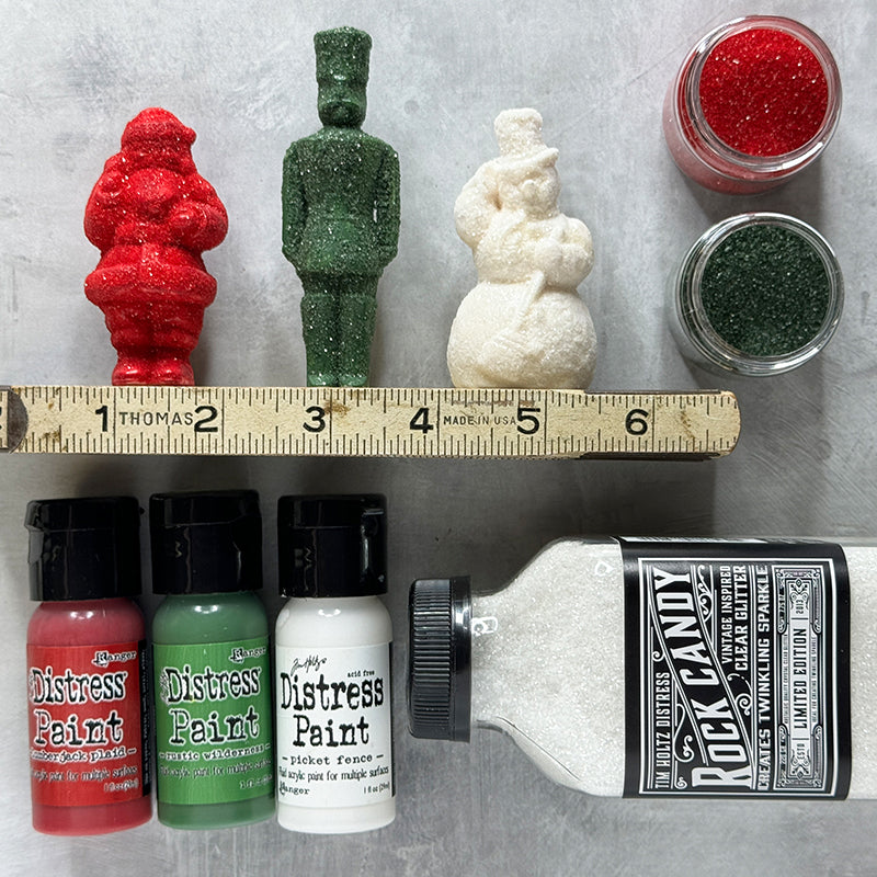 Tim Holtz Flip Top Distress Paint LUMBERJACK PLAID Ranger tdf82392 Holiday Salvaged Figures | color-code:ALT098