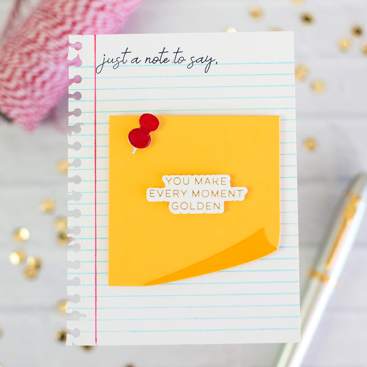 Spellbinders Torn Paper Edges Etched Dies s2-444