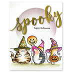 Penny Black Spooky Edger Thin Metal Creative Dies 51-799 happy halloween