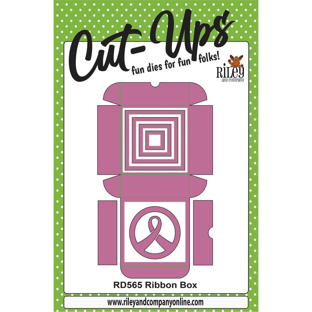 Riley And Company Cut Ups Ribbon Box Dies rd565