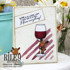 Riley and Company Riley Cool Cocktails Clear Stamps rclr2008
