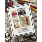 Simon Says Stamp Artful Palette Wafer Dies 1587sdc Collage Card